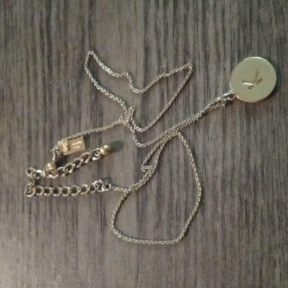 One In A Million Script Necklace Initial K Kate S… - image 3